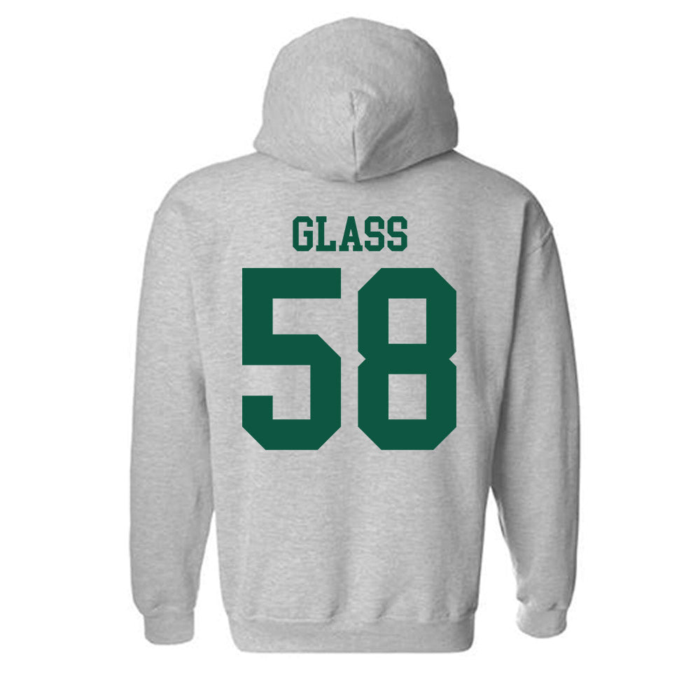 William & Mary - NCAA Football : Xavier Glass - Classic Shersey Hooded Sweatshirt