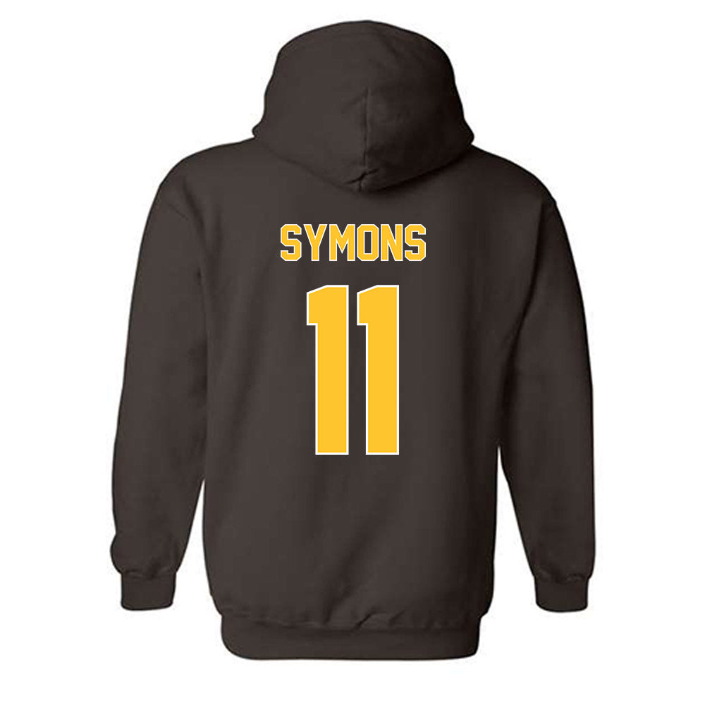 Wyoming - NCAA Women's Basketball : Madi Symons - Hooded Sweatshirt Classic Shersey