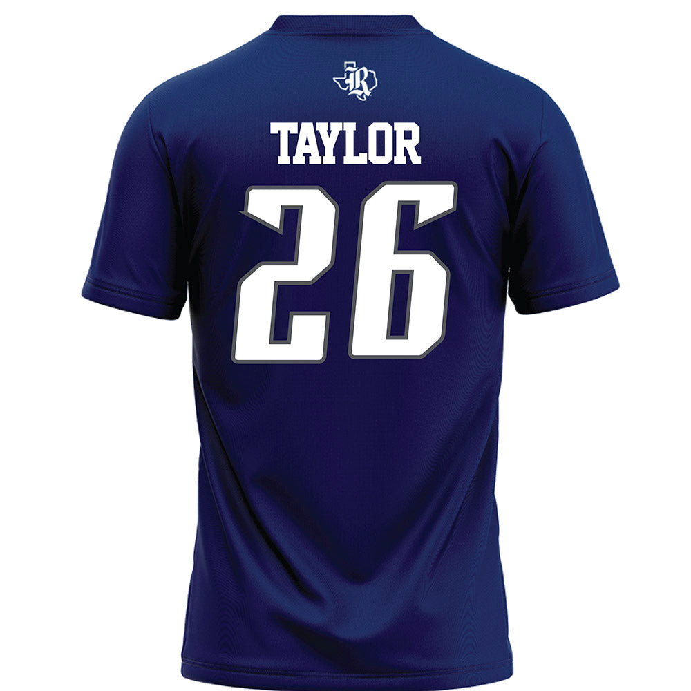 Rice - NCAA Football : Gabe Taylor - Navy Blue Jersey