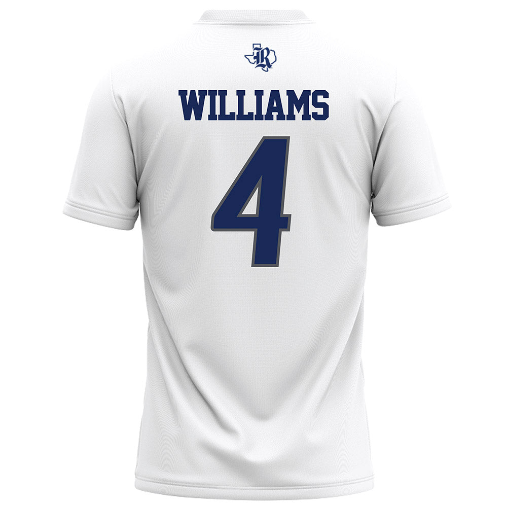 Rice - NCAA Football : Marcus Williams - White Jersey