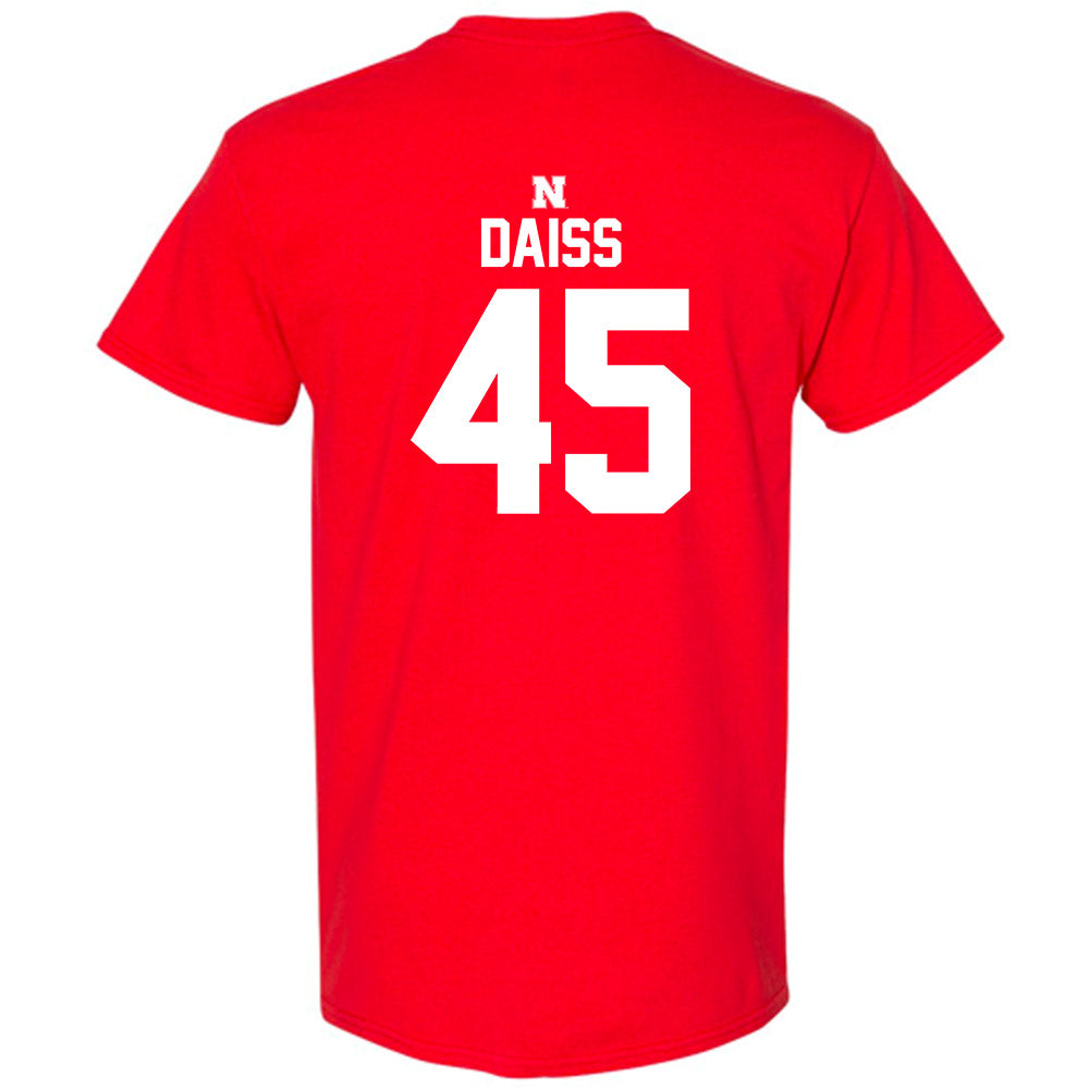 Nebraska - NCAA Baseball : Casey Daiss - T-Shirt Classic Shersey