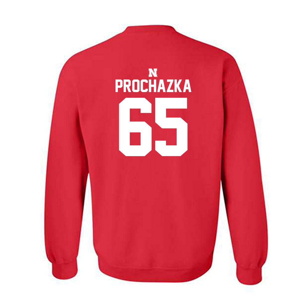 Nebraska - NCAA Football : Teddy Prochazka - Classic Shersey Sweatshirt