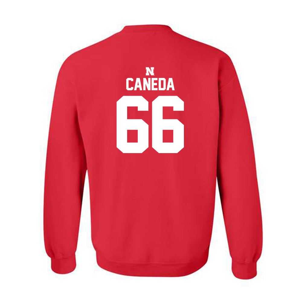 Nebraska - NCAA Softball : Katelyn Caneda - Crewneck Sweatshirt Classic Shersey
