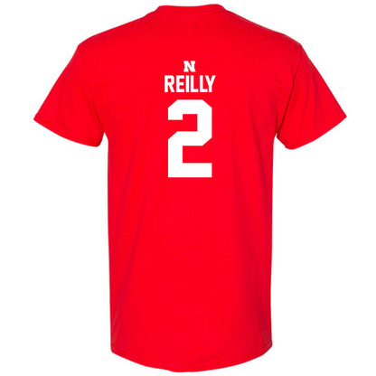 Nebraska - NCAA Women's Volleyball : Bergen Reilly - Red Classic Shersey Short Sleeve T-Shirt
