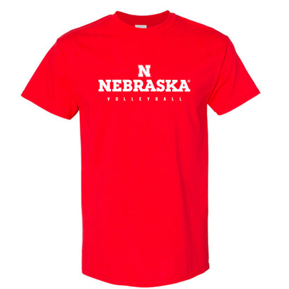 Nebraska - NCAA Women's Volleyball : Bergen Reilly - Red Classic Shersey Short Sleeve T-Shirt