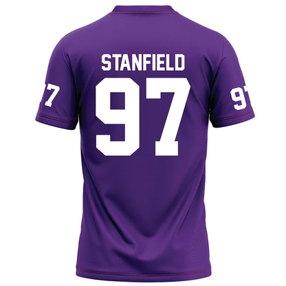 Furman - NCAA Football : Bryce Stanfield - Purple Jersey