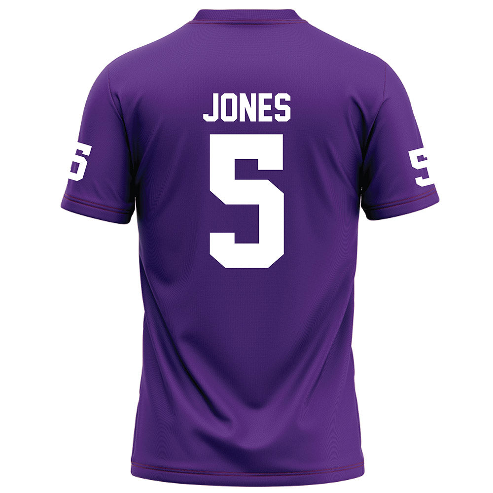 Furman - NCAA Football : Carson Jones - Purple Jersey