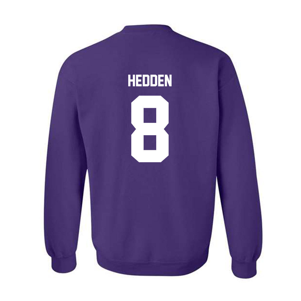 Furman - NCAA Football : Trey Hedden - Crewneck Sweatshirt Replica Shersey