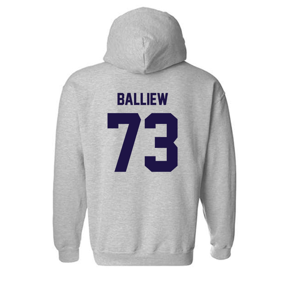 Furman - NCAA Football : Brody Balliew - Hooded Sweatshirt Classic Shersey