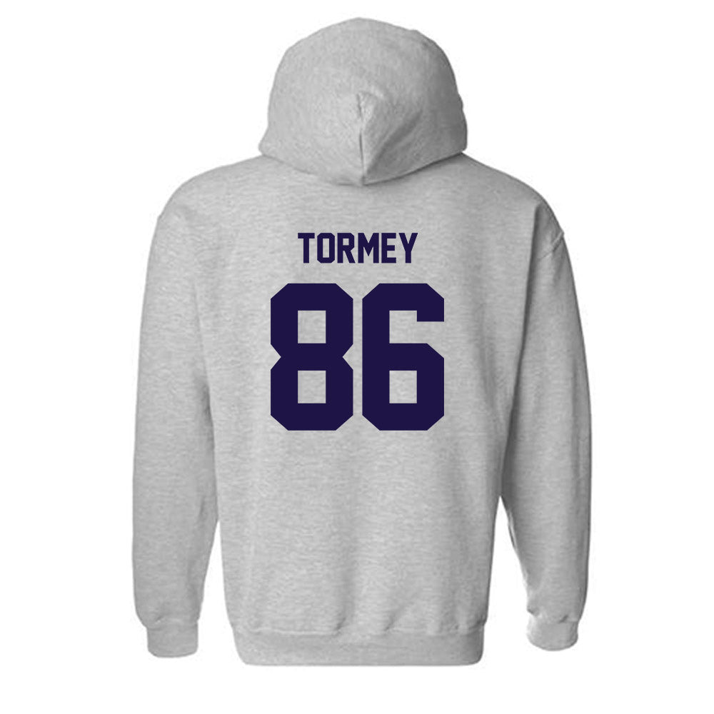 Furman - NCAA Football : Brennan Tormey - Sport Grey Classic Hooded Sweatshirt