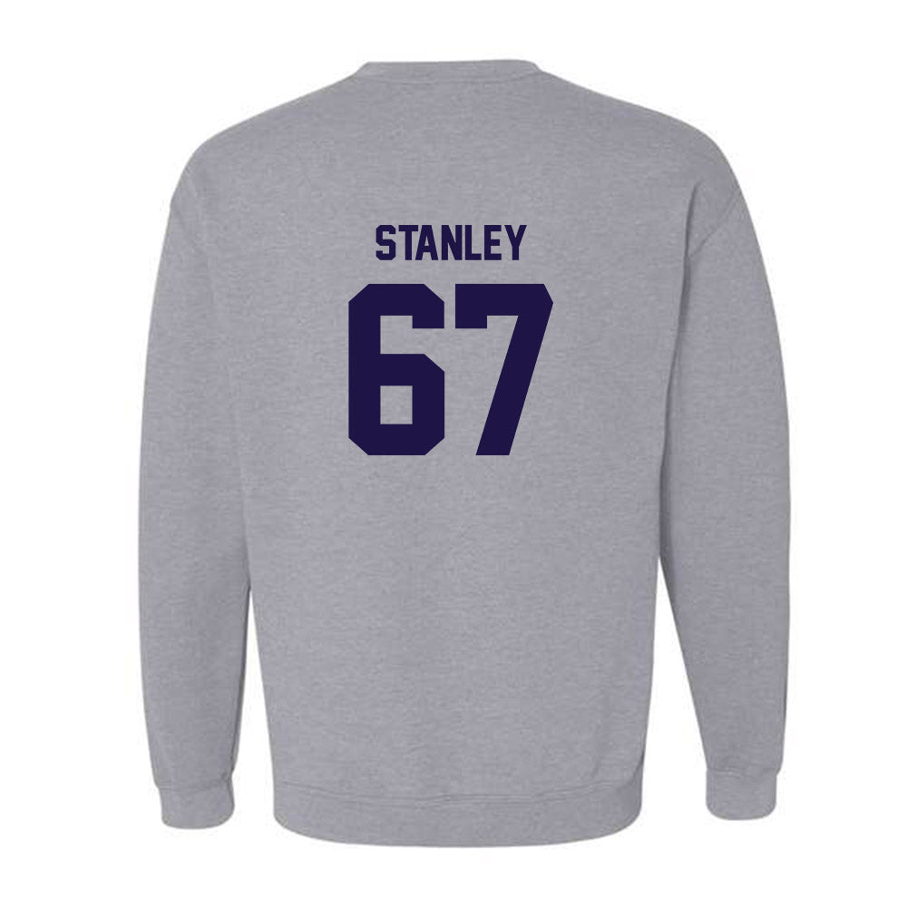 Furman - NCAA Football : Evan Stanley - Grey Classic Shersey Sweatshirt
