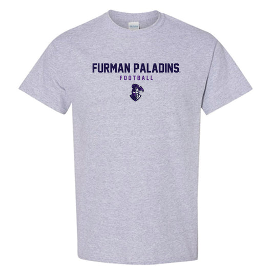 Furman - NCAA Football : Bryce Stanfield - Grey Classic Shersey Short Sleeve T-Shirt