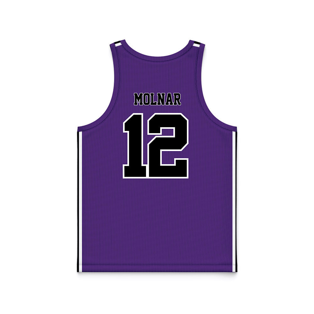 Furman - NCAA Men's Basketball : Davis Molnar - Basketball Jersey