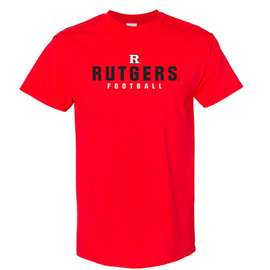 Rutgers - NCAA Football : Dylan Braithwaite - Red Classic Shersey Short Sleeve T-Shirt