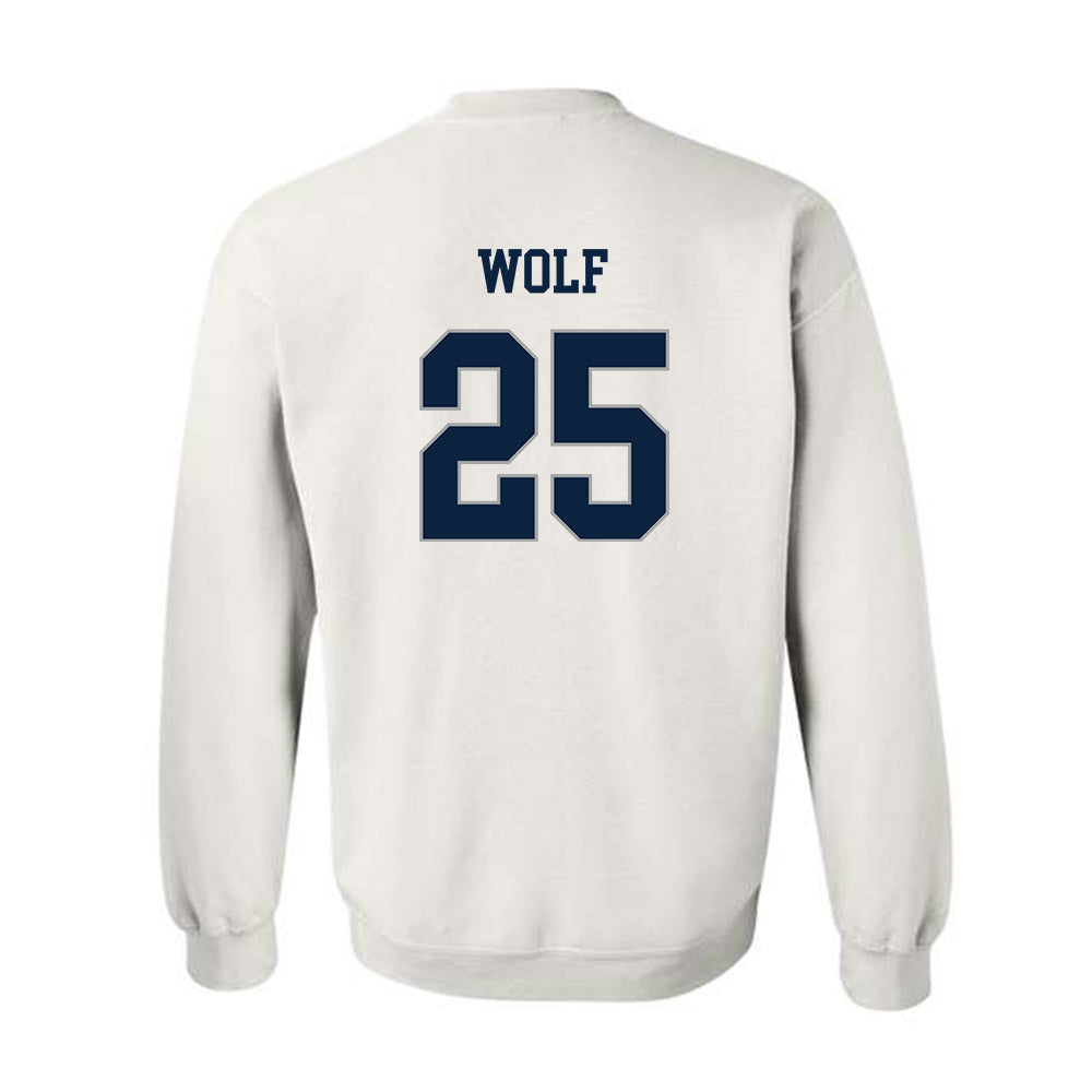 Xavier - NCAA Men's Basketball : Michael Wolf - Crewneck Sweatshirt Classic Shersey
