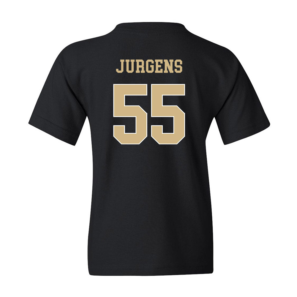 Wake Forest - NCAA Football : Michael Jurgens - Black Classic Shersey Youth T-Shirt