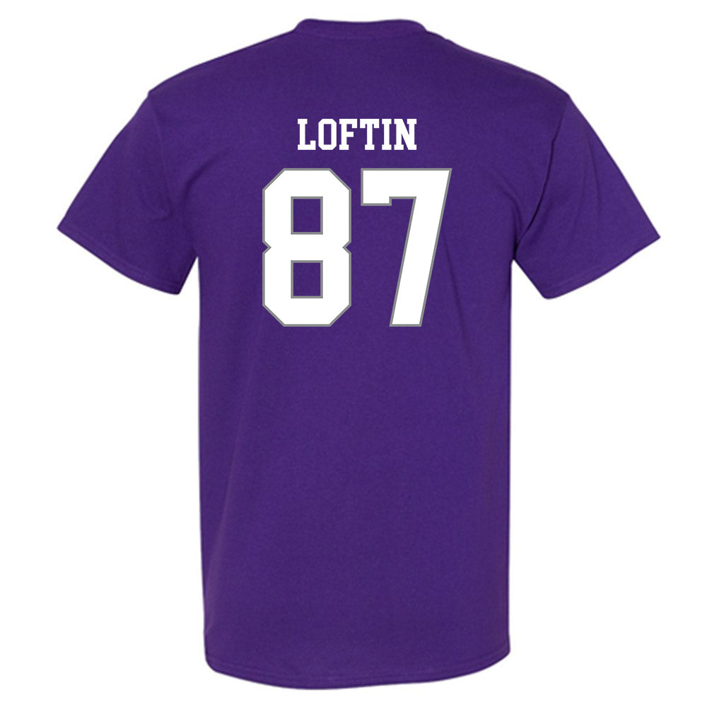 Kansas State - NCAA Football : Brayden Loftin - Purple Classic Shersey Short Sleeve T-Shirt