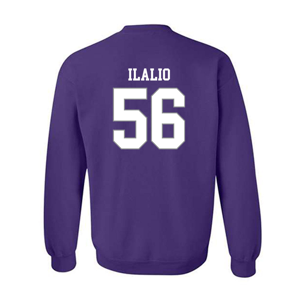 Kansas State - NCAA Football : Damian Ilalio - Purple Classic Shersey Sweatshirt