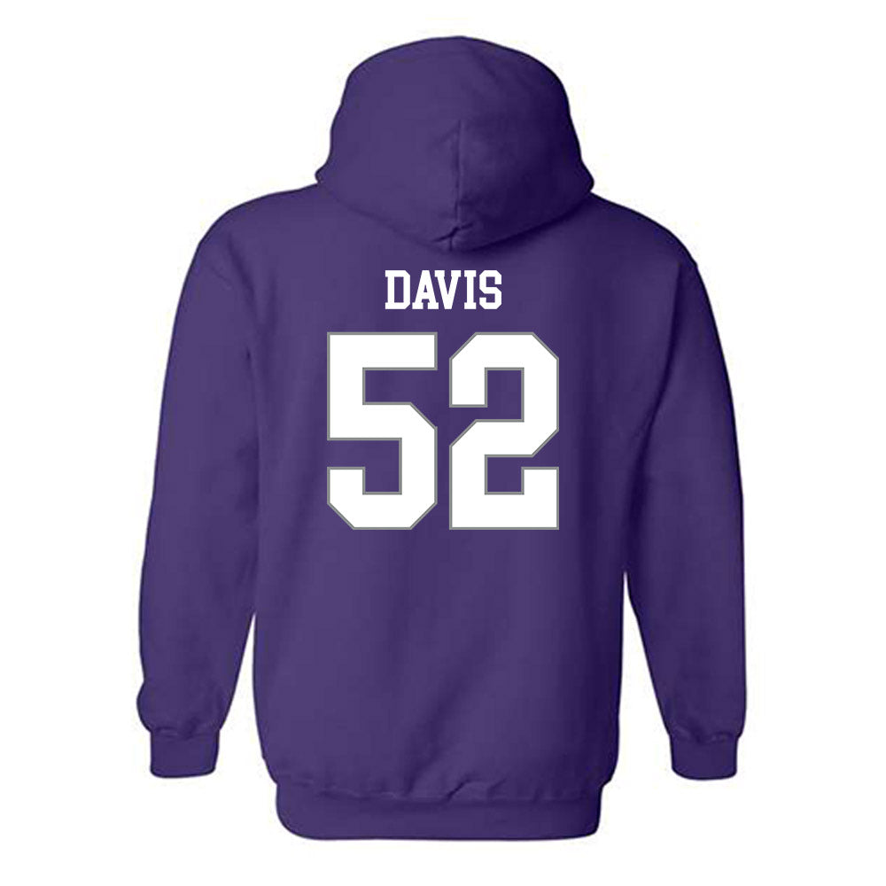 Kansas State - NCAA Football : Ryan Davis - Purple Classic Shersey Hooded Sweatshirt