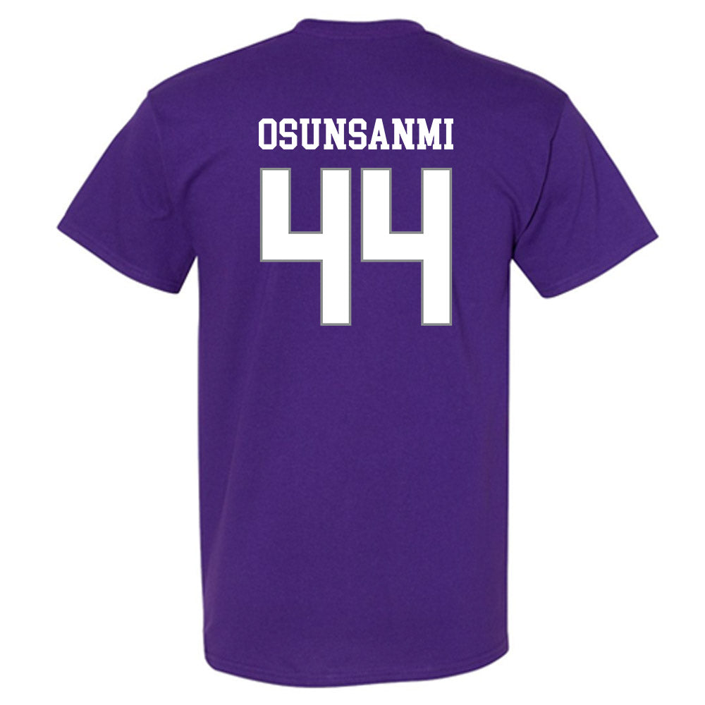 Kansas State - NCAA Football : Tobi Osunsanmi - Purple Classic Shersey Short Sleeve T-Shirt