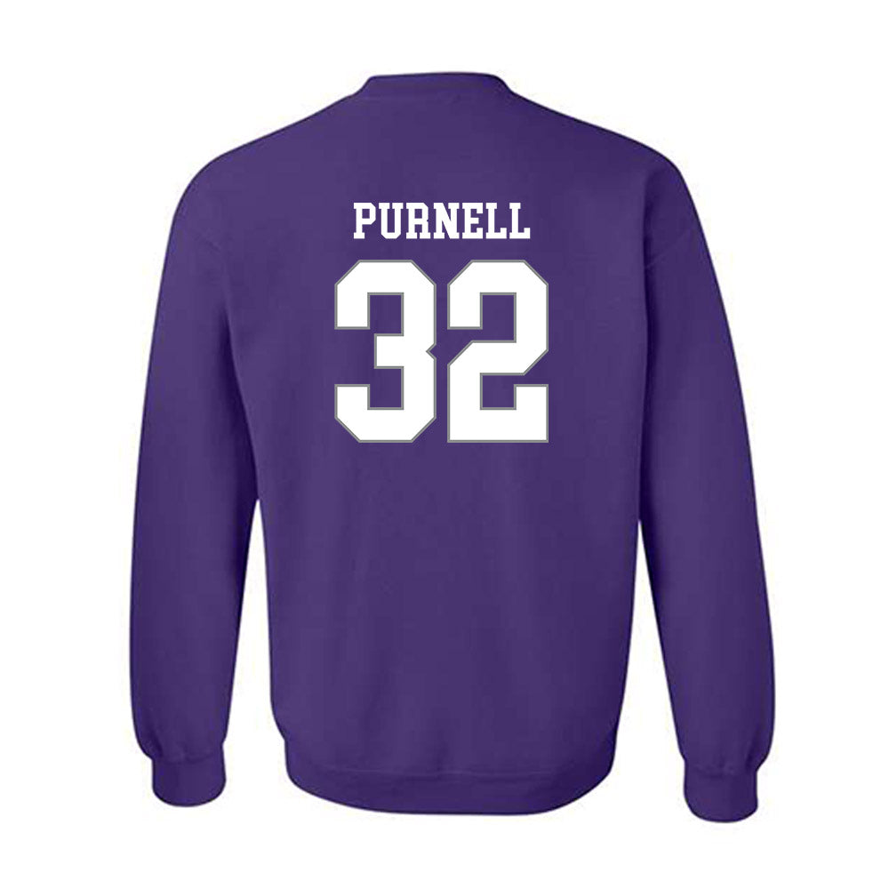 Kansas State - NCAA Football : Desmond Purnell - Purple Classic Shersey Sweatshirt