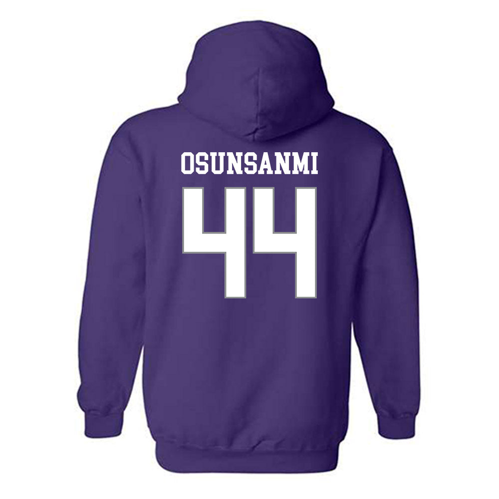 Kansas State - NCAA Football : Tobi Osunsanmi - Purple Classic Shersey Hooded Sweatshirt