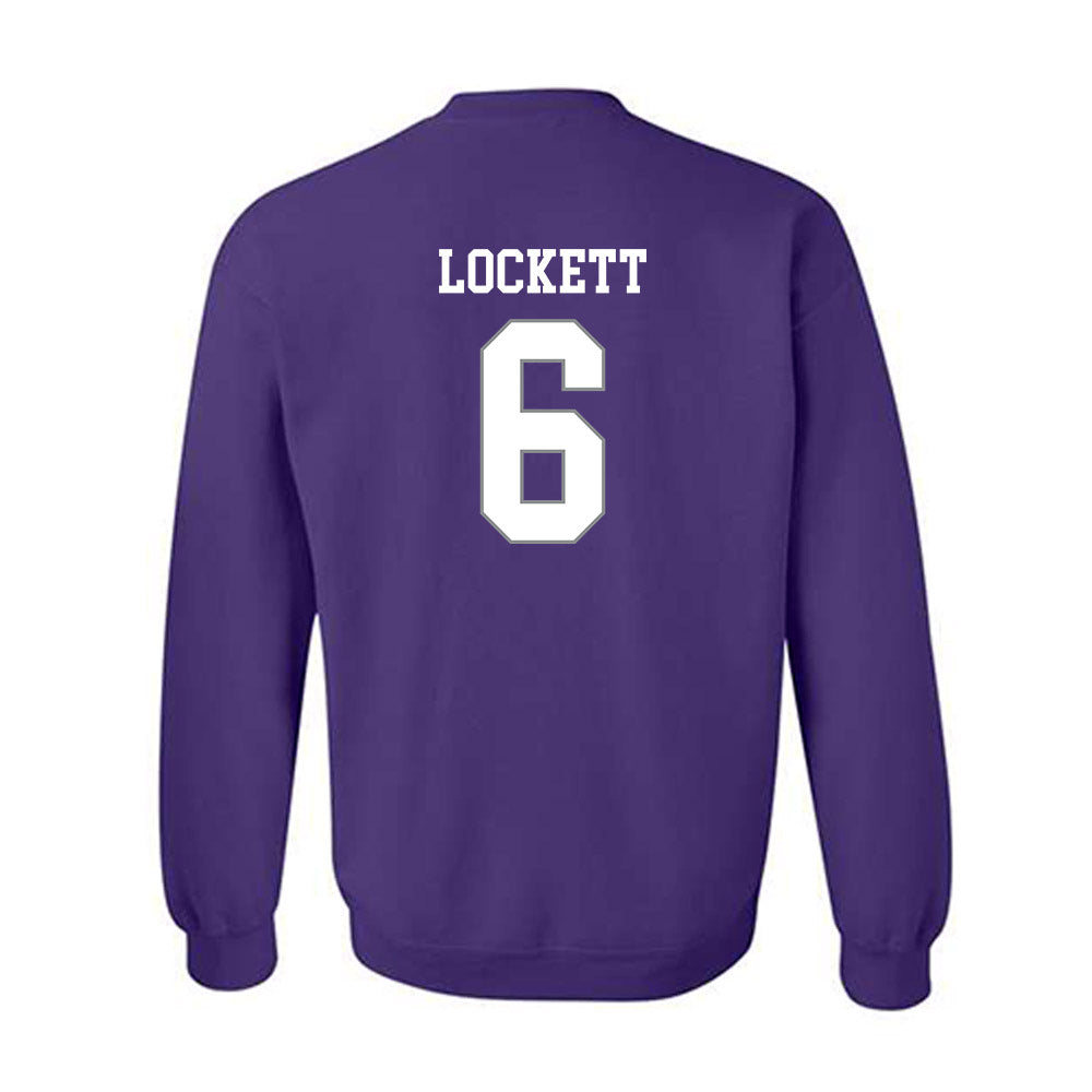 Kansas State - NCAA Football : Sterling Lockett - Purple Classic Shersey Sweatshirt