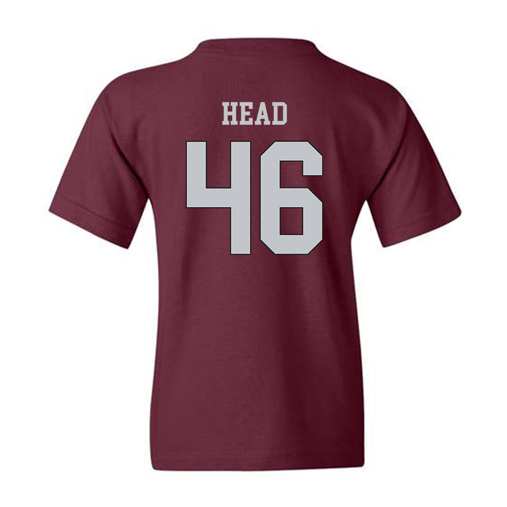 Mississippi State - NCAA Football : Joseph Head - Maroon Classic Shersey Youth T-Shirt