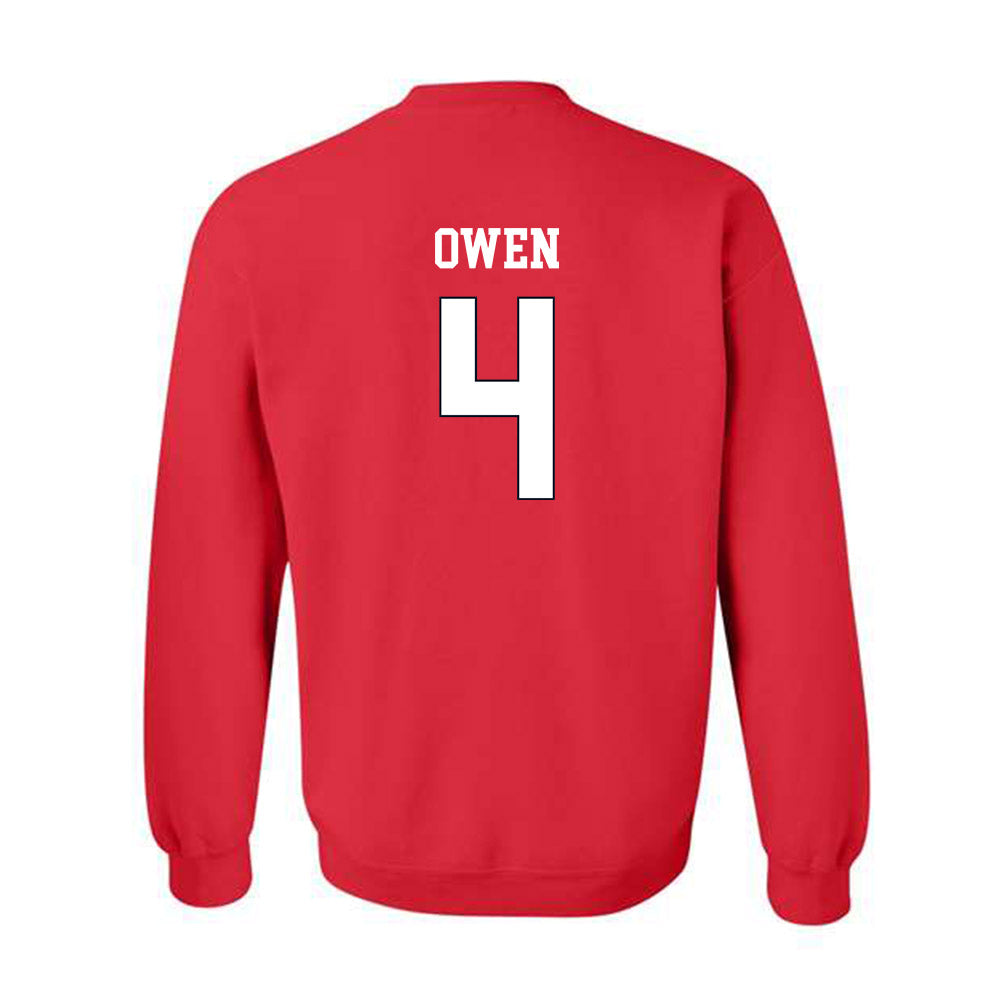 St. Johns - NCAA Women's Basketball : Skye Owen - Crewneck Sweatshirt Classic Shersey