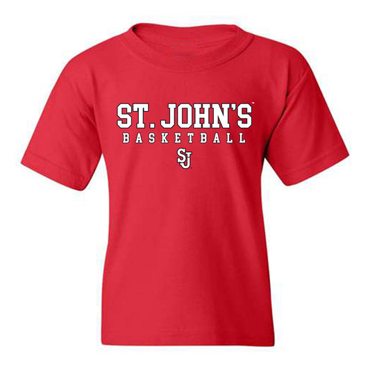 St. Johns - NCAA Men's Basketball : Simeon Wilcher - Youth T-Shirt Classic Shersey