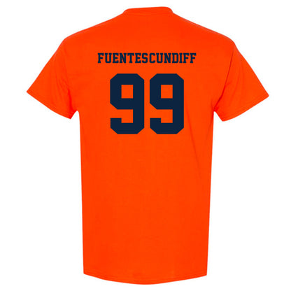 Syracuse - NCAA Football : Elijah Fuentes-Cundiff - Orange Classic Shersey Short Sleeve T-Shirt