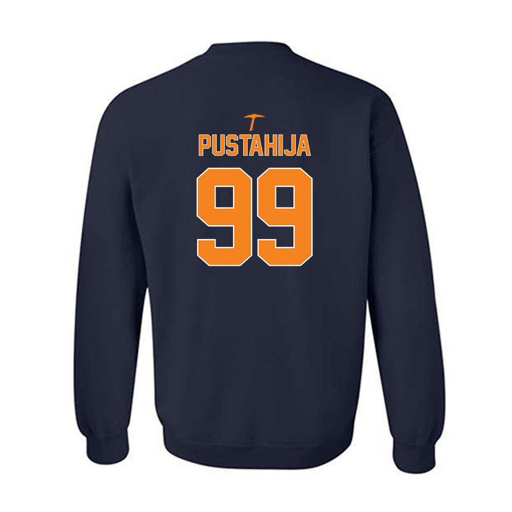 UTEP - NCAA Women's Volleyball : Sara Pustahija - Navy Classic Shersey Sweatshirt