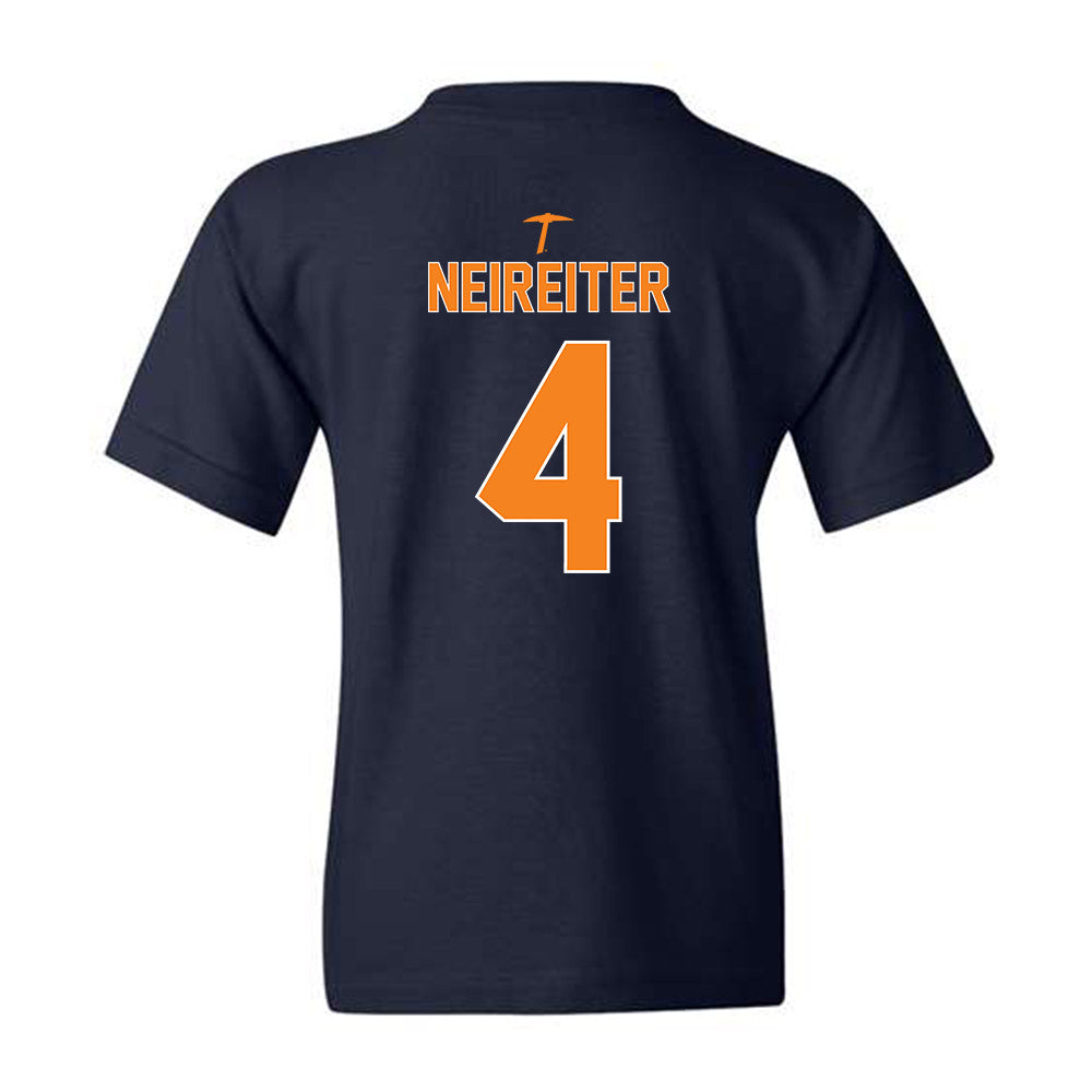 UTEP - NCAA Women's Soccer : Ashlyn Neireiter - Navy Classic Shersey Youth T-Shirt