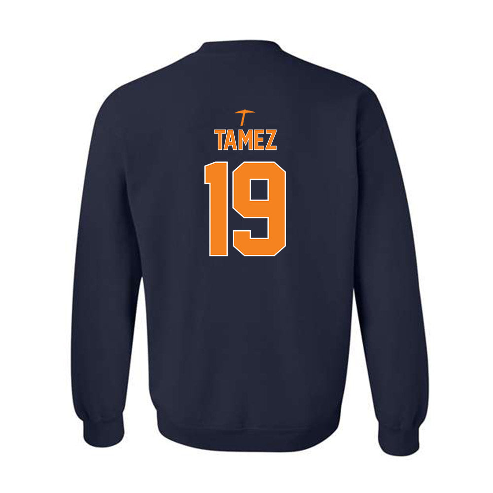 UTEP - NCAA Women's Soccer : Cayman Tame - Navy Classic Shersey Sweatshirt