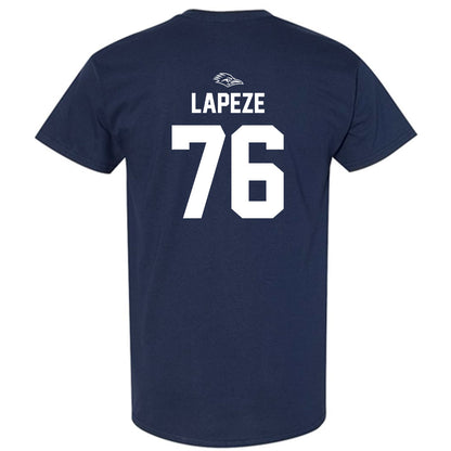 UTSA - NCAA Football : Luke Lapeze - Navy Classic Shersey Short Sleeve T-Shirt
