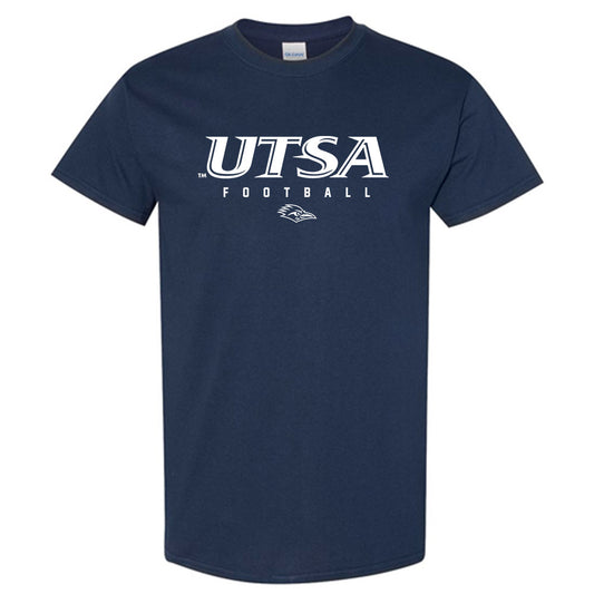 UTSA - NCAA Football : Tate Sandell - Navy Classic Shersey Short Sleeve T-Shirt