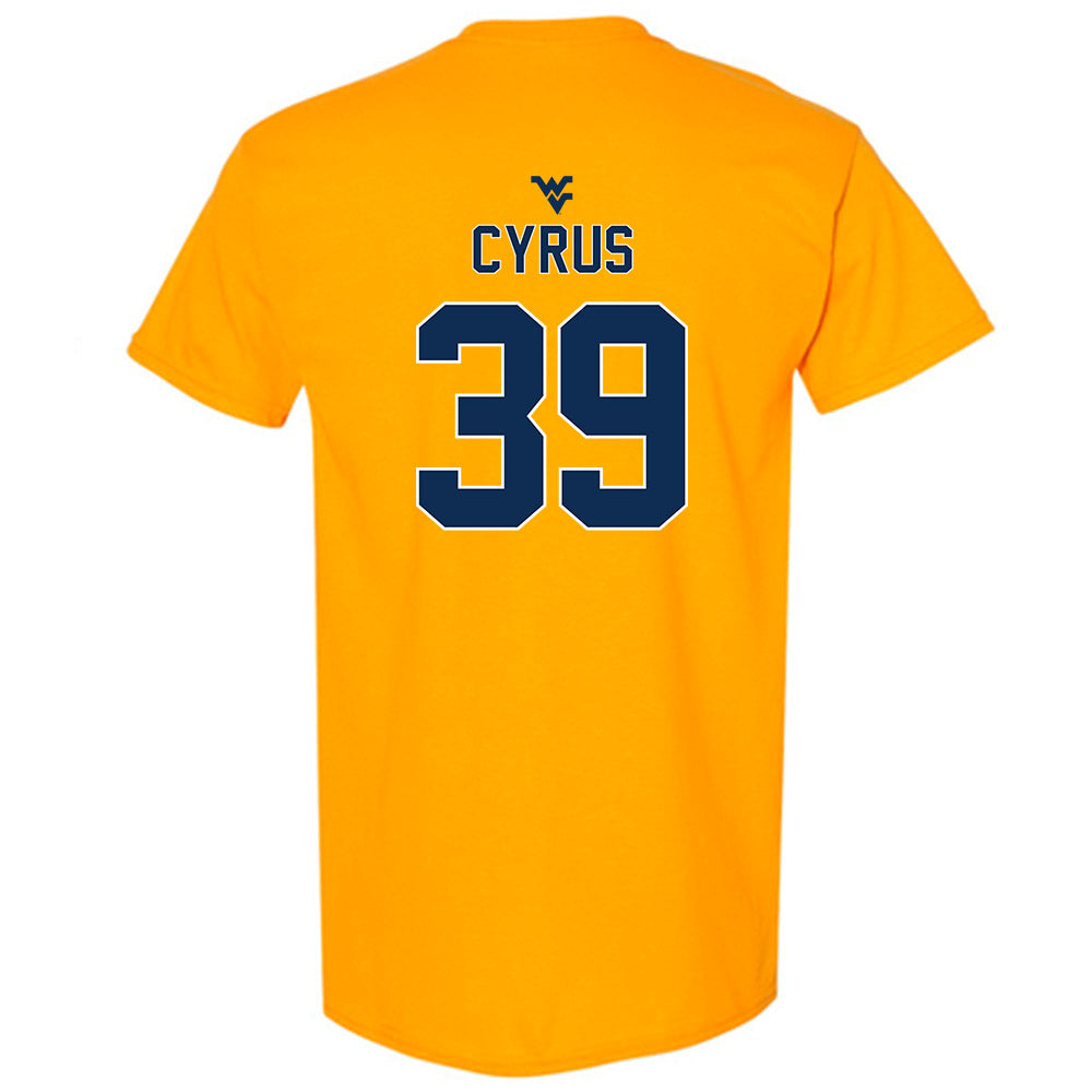 West Virginia - NCAA Football : Quayvon Cyrus - Short Sleeve T-Shirt