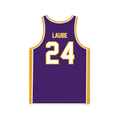 Northern Iowa - NCAA Women's Basketball : Kayba Laube - Purple Jersey