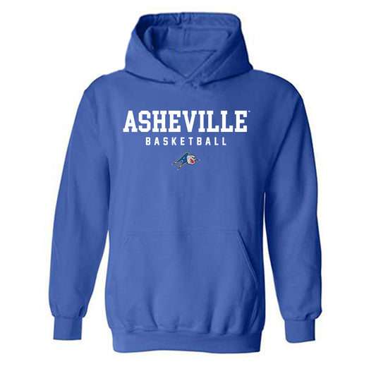UNC Asheville - NCAA Men's Basketball : Drew Pember - Hooded Sweatshirt Classic Shersey