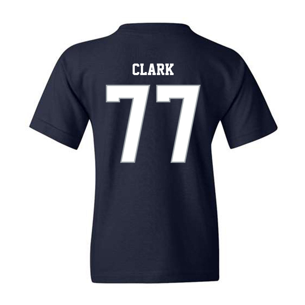 Monmouth - NCAA Men's Lacrosse : Greg Clark - Blue Replica Youth T-Shirt