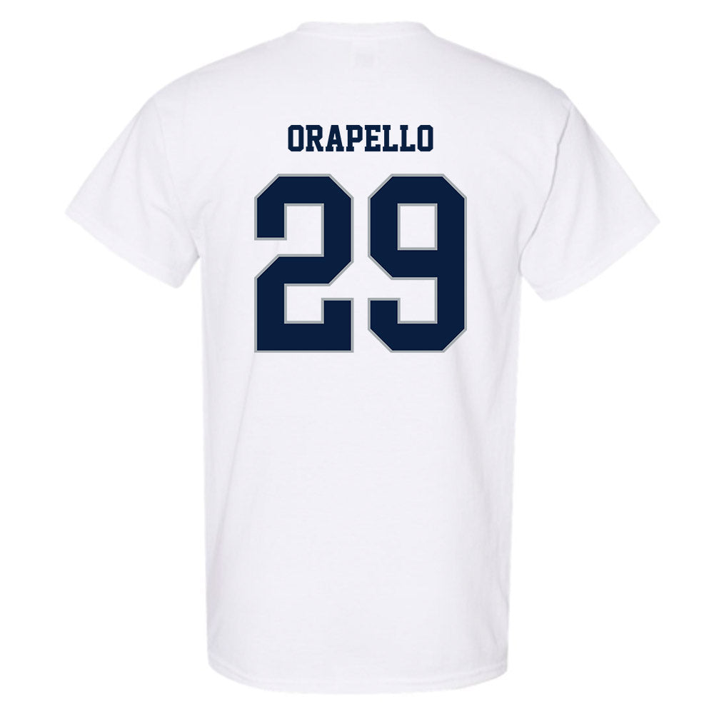 Monmouth - NCAA Men's Lacrosse : Patrick Orapello - White Replica Shersey Short Sleeve T-Shirt