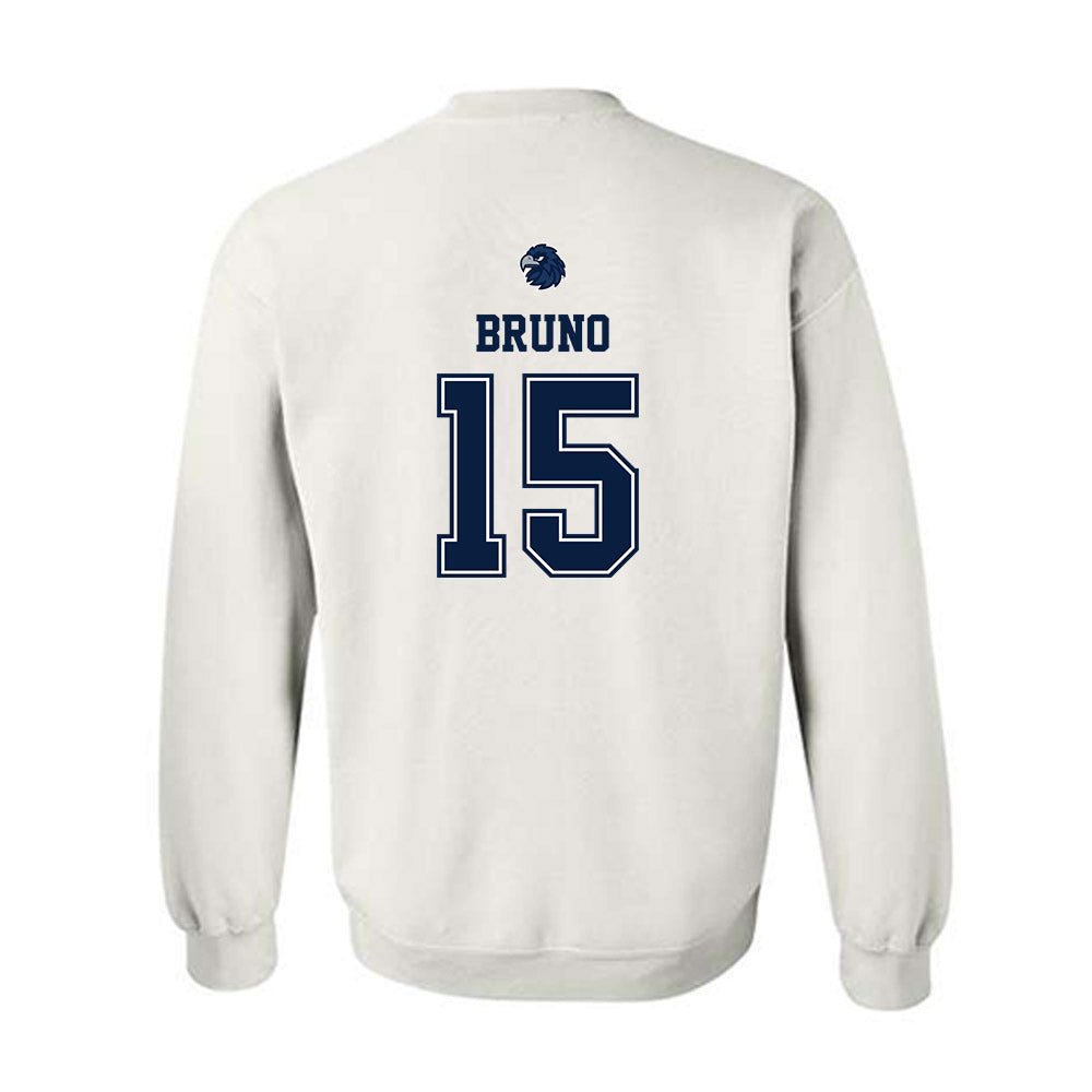 Monmouth - NCAA Women's Soccer : Lauren Bruno - White Replica Shersey Sweatshirt