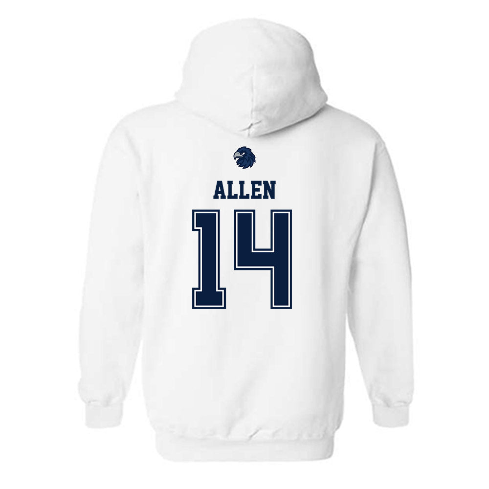 Monmouth - NCAA Women's Soccer : Ava Allen - Hooded Sweatshirt Replica Shersey