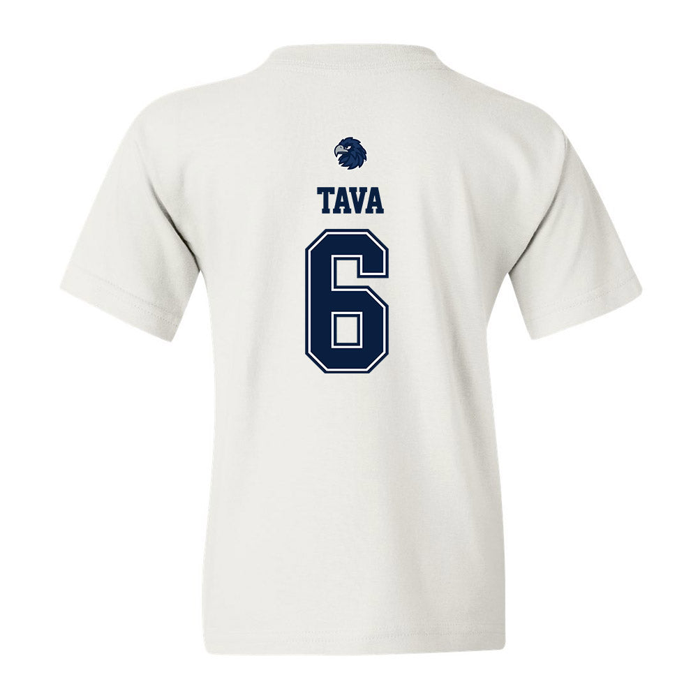 Monmouth - NCAA Women's Soccer : Marisa Tava - White Replica Shersey Youth T-Shirt