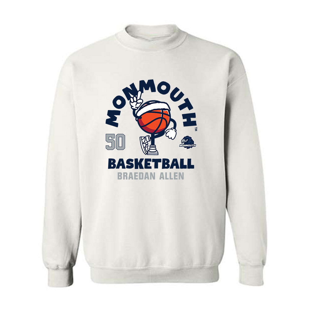 Monmouth - NCAA Men's Basketball : Braedan Allen - Crewneck Sweatshirt Fashion Shersey