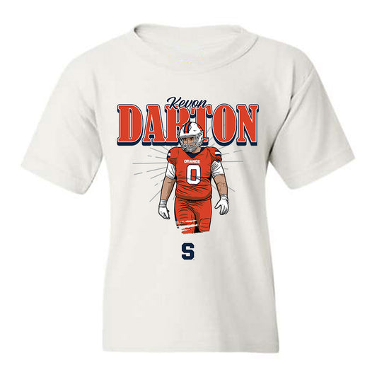 Syracuse - NCAA Football : Kevon Darton - Caricature Youth T-Shirt