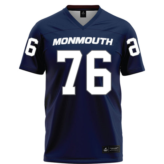 Monmouth - NCAA Football : Greg Anderson - Blue Jersey