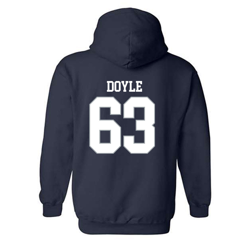 Monmouth - NCAA Football : Daniel Doyle - Replica Shersey Hooded Sweatshirt