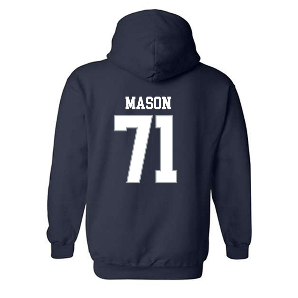 Monmouth - NCAA Football : Kyrik Mason - Replica Shersey Hooded Sweatshirt