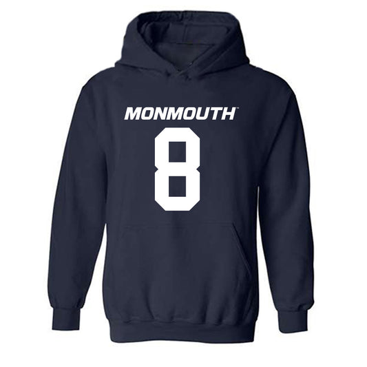 Monmouth - NCAA Football : Marquez McCray - Replica Shersey Hooded Sweatshirt
